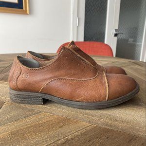 Mexican Leather Slip - Ons